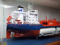 Reedereimodell Gaschem Baltic (1:100)