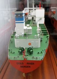 Werftmodell Gold River (1:100)