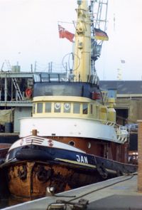 Jan (King George V. Dock, London fr&uuml;he 1970er Jahre)