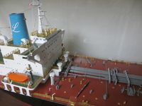 Werftmodell Lissa (1:200)