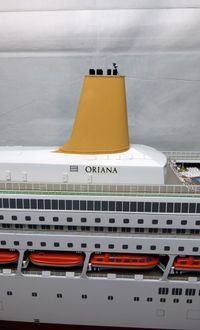 Werftmodell Oriana (1:200)