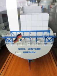 Reedereimodell Scol Venture (1:100)