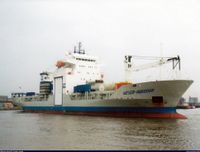 Weser Harbour (Grimsby, GB ca 1990er Jahre) (mit freundlicher Genehmigung von Charlie Hill, PWR)