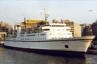 Ariadne - ex Tor Hollandia (Hafen von Piraeus am 24.10.1984)