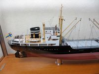 Reedereimodell Vesta (1:100)