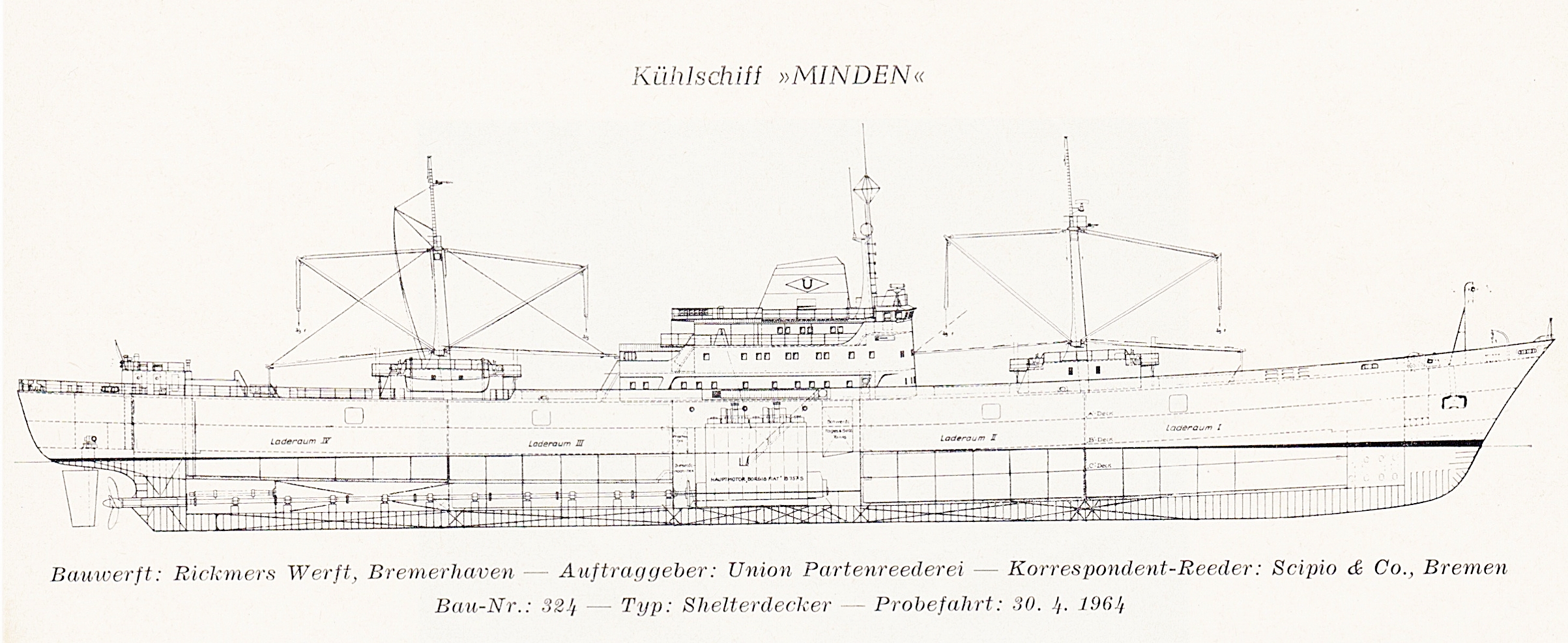 K.M.S. Minden 1964