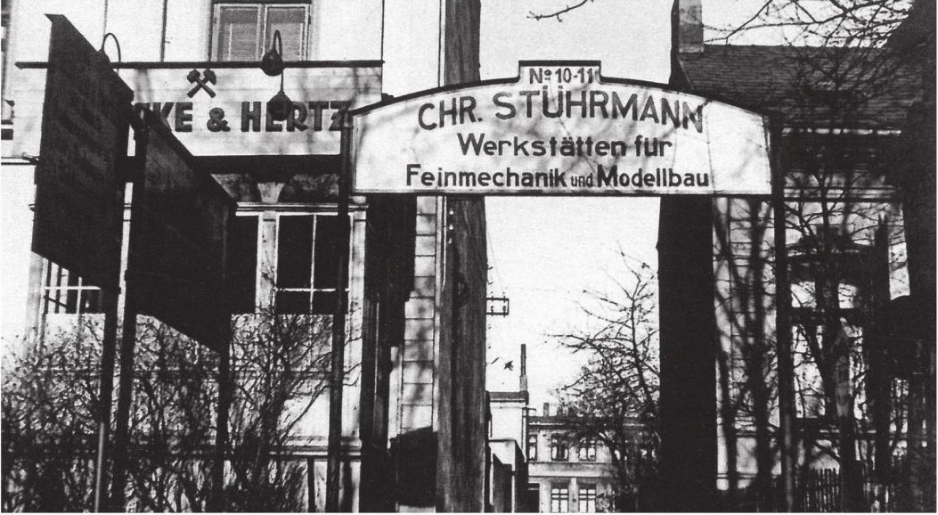 Ehem. Modellbaubetrieb Chr. Stührmann - Hamburg (mit freundlicher Genehmigung von Klaus Tornier)