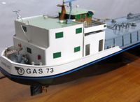 Werftmodell VTG Gas 73 (1:75)