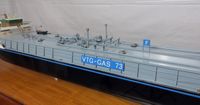 Werftmodell VTG Gas 73 (1:75)