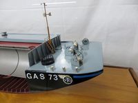 Werftmodell VTG Gas 73 (1:75)